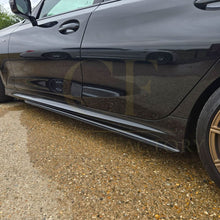 Load image into Gallery viewer, MP Style Gloss Black Side Skirts for BMW 3 Series G20 G21 19-Present
