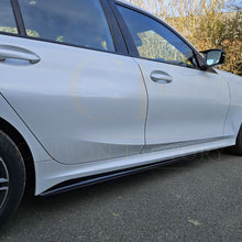 Load image into Gallery viewer, MP Style Gloss Black Side Skirts for BMW 3 Series G20 G21 19-Present

