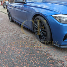 Load image into Gallery viewer, MP Style Gloss Black Side Skirts for BMW F30 F31 3 Series 12-19
