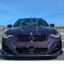 Load image into Gallery viewer, MP Style Pre-Preg Carbon Fibre Front Splitter for BMW 2 Series G42 Coupe 21-Present
