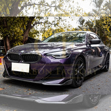 Load image into Gallery viewer, MP Style Pre-Preg Carbon Fibre Front Splitter for BMW 2 Series G42 Coupe 21-Present
