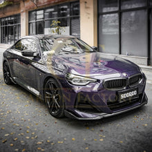 Load image into Gallery viewer, MP Style Pre-Preg Carbon Fibre Front Splitter for BMW 2 Series G42 Coupe 21-Present

