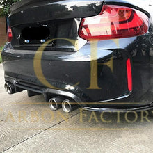 Load image into Gallery viewer, MP3 Style Carbon Fibre Rear Diffuser 3 Pieces for BMW F87 F87C M2 16-21
