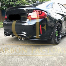 Load image into Gallery viewer, MP3 Style Carbon Fibre Rear Diffuser 3 Pieces for BMW F87 F87C M2 16-21
