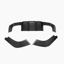 Load image into Gallery viewer, MP3 Style Carbon Fibre Rear Diffuser 3 Pieces for BMW F87 F87C M2 16-21
