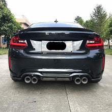 Load image into Gallery viewer, MP3 Style Carbon Fibre Rear Diffuser 3 Pieces for BMW F87 F87C M2 16-21
