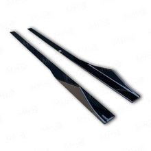 Load image into Gallery viewer, MTC Style Gloss Black Side Skirts for BMW F22 2 Series F87 M2 14-20
