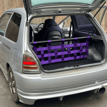 Load image into Gallery viewer, Toyota Starlet Glanza V EP91 Strut bar and Cargo net
