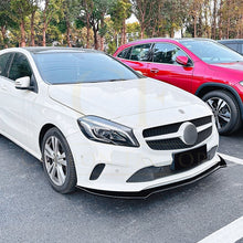 Load image into Gallery viewer, AMG Style Gloss Black Front Splitter for Mercedes Benz W176 A Class 16-18
