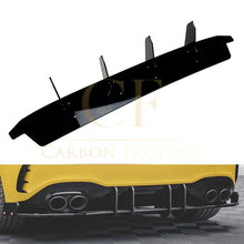 Load image into Gallery viewer, Gloss Black Diffuser Extension for Mercedes Benz W177 A Class A35 A45 18-25
