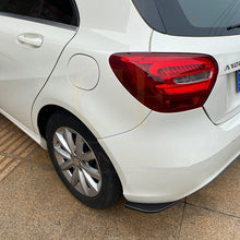 Load image into Gallery viewer, Gloss Black Rear Bumper Spats for Mercedes Benz W176 A Class Standard model 13-18
