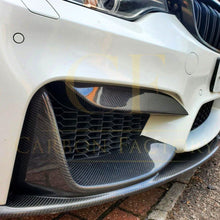 Load image into Gallery viewer, OEM Style Carbon Fibre Front Bumper Trims for BMW F80 M3 F82 F83 M4 14-20
