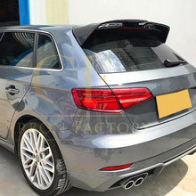 Load image into Gallery viewer, OT Style Carbon Fibre Roof Spoiler for Audi A3 S Line S3 RS3 Hatchback 13-20
