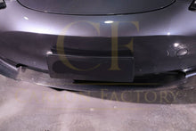 Load image into Gallery viewer, P Style Carbon Fibre Front Splitter for Tesla Model 3 16-23
