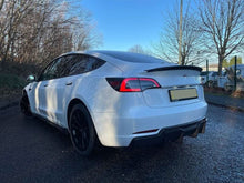 Load image into Gallery viewer, P Style Carbon Fibre Rear Diffuser for Tesla Model 3 16-23
