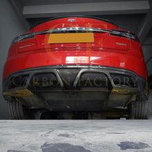 Load image into Gallery viewer, P Style Carbon Fibre Rear Diffuser for Tesla Model S P85 14-15
