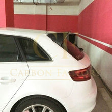 Load image into Gallery viewer, P Style Carbon Fibre Roof Spoiler for Audi A3 5 Door Hatchback 13-19
