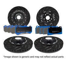 Load image into Gallery viewer, EBC Pad + 2 Piece Disc Kit P2DK047B Full Car
