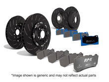 Load image into Gallery viewer, EBC Full Race RPX Pad &amp; 2pc Disc Kit FULL VEHICLE - (P2DK034RPX) Full Car

