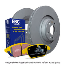 Load image into Gallery viewer, EBC Brakes Yellowstuff Pad and Plain Disc kit (PD03KF1223)

