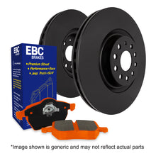 Load image into Gallery viewer, EBC Brakes Orangestuff Pad and Plain Disc kit (PD05KR382)
