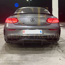 Load image into Gallery viewer, PSM Style Carbon Fibre Rear Diffuser for Mercedes W205 C Class Coupe &amp; C63 2 Door 15-21
