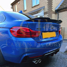 Load image into Gallery viewer, PSM Style Gloss Black Boot Spoiler for BMW 4 Series F33 Convertible inc F83 M4 14-20
