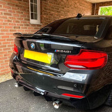 Load image into Gallery viewer, PSM Style Gloss Black Boot Spoiler for BMW F22 2 Series F87 M2 14-20
