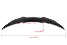 Load image into Gallery viewer, PSM Style Pre-Preg Carbon Fibre Boot Spoiler for Audi A3 S3 RS3 Saloon 13-20
