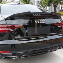 Load image into Gallery viewer, PSM Style Pre-Preg Carbon Fibre Boot Spoiler for Audi A4 S4 B9 16-22
