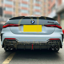 Load image into Gallery viewer, PSM Style Pre-Preg Carbon Fibre Boot Spoiler for BMW G82 M4 G22 4 Series 20-Present
