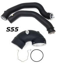 Load image into Gallery viewer, BMS M3/M4 S55 Aluminum Replacement Upgraded Charge Pipes
