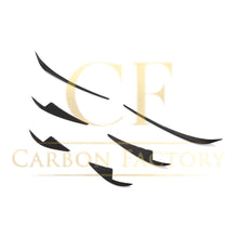 Load image into Gallery viewer, Pre-Preg Carbon Front Canards 6 Pieces Set for Tesla Model 3 16-23
