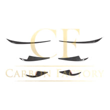 Load image into Gallery viewer, Pre-Preg Carbon Front Canards 6 Pieces Set for Tesla Model 3 16-23
