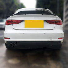 Load image into Gallery viewer, R Style Carbon Fibre Boot Spoiler for Audi A3 S3 RS3 Saloon 13-20
