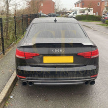 Load image into Gallery viewer, R Style Carbon Fibre Boot Spoiler for Audi A4 S4 B9 16-22
