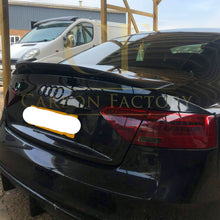 Load image into Gallery viewer, R Style Carbon Fibre Boot Spoiler for Audi B8 B8.5 A5 4 Door 07-16

