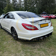 Load image into Gallery viewer, REN Style Carbon Fibre Boot Spoiler for Mercedes Benz C218 CLS 14-18
