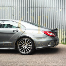 Load image into Gallery viewer, REN Style Carbon Fibre Boot Spoiler for Mercedes Benz C218 CLS 14-18
