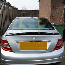 Load image into Gallery viewer, REN Style Carbon Fibre Boot Spoiler for Mercedes Benz W204 C Class Saloon 07-14
