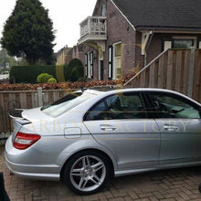 Load image into Gallery viewer, REN Style Carbon Fibre Boot Spoiler for Mercedes Benz W204 C Class Saloon 07-14
