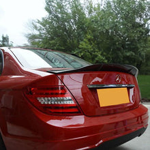 Load image into Gallery viewer, REN Style Carbon Fibre Boot Spoiler for Mercedes Benz W204 C Class Saloon 07-14
