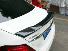 Load image into Gallery viewer, REN Style Carbon Fibre Boot Spoiler for Mercedes Benz W213 E Class Saloon 17-Present

