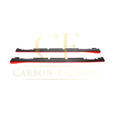 Load image into Gallery viewer, RZ Style Red Carbon Fibre Side Skirts for Mercedes Benz W176 A Class C117 Coupe 13-18
