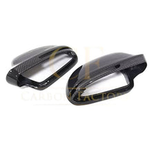 Load image into Gallery viewer, Replacement Carbon Fibre Mirror Covers for Audi A4 B8 08-12
