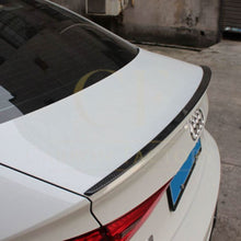 Load image into Gallery viewer, S3 Style Carbon Fibre Boot Spoiler for Audi A3 S3 RS3 Saloon 13-20
