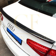 Load image into Gallery viewer, S4 Style Carbon Fibre Boot Spoiler for Audi A4 B8.5 13-15

