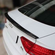 Load image into Gallery viewer, S5 Style Carbon Fibre Boot Spoiler for Audi B8 B8.5 A5 07-16
