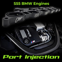 Load image into Gallery viewer, Port Fuel Injection Kit for BMW S55, F87 M2 Competition, F80 M3, F82 F83 M4 - PI Manifold Spacers Auxiliary Injectors
