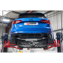 Load image into Gallery viewer, Scorpion Exhausts - Audi RS3 8V SPORTBACK Facelift (GPF and non GPF models) cat-back / gpf back system  (Multiple Options) - Carbon Tips
